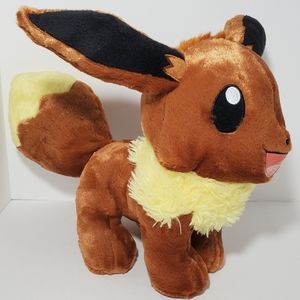 Pokemon Eevee Build-A-Bear Exclusive 12 inch Plush BAB Toy - EUC
